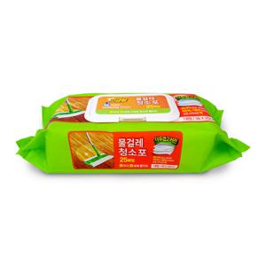 국산 고급형 물걸레청소포 25매(대형38x20cm) 청소용품 손걸레