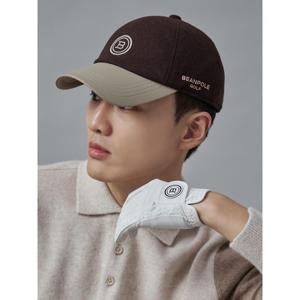 [빈폴골프ACC] (BE4X8BB02D) 남성 울혼방 히든 이어플랩 볼캡 -