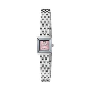 구찌 YA128539 G프레임 여성 메탈 쿼츠 14x18mm