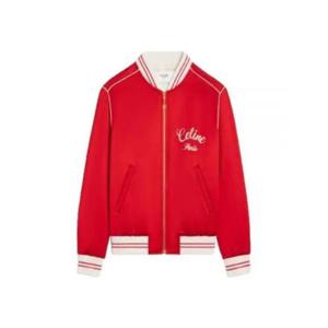 셀린느 봄버 자켓 2V50S851C27IR ROUGE IMPERIAL DOM