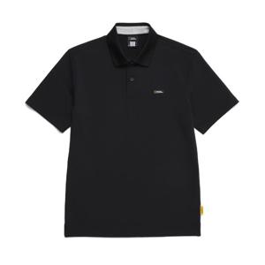 내셔널지오그래픽 N252UPL920 카리디 피케 반팔 티셔츠 CARBON BLACK