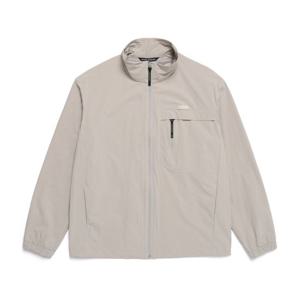 내셔널지오그래픽 N252UFT942 아델리 경량 우븐 하이넥 풀집업 AGATE GREY