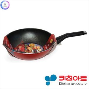 b35 키친아트 소렐 인덕션 주물 궁중팬24cm 요리용궁중팬 조리용궁중팬 코팅궁중팬 요리팬 조리팬 코팅팬