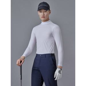 [쇼핑백 증정] [빈폴골프] 남성 냉감 스트라이프 베이스레이어  화이트 (BJ5441NB11)