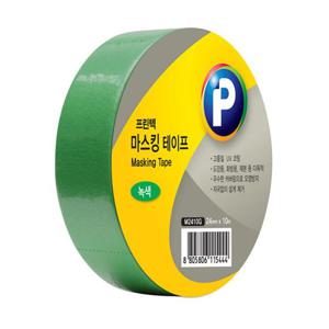 프린텍 M2410G 마스킹 테이프 녹색 24mmx10m 3개 종이테이프 마스킹테이프 접착테이프 디자인용테이프 행사