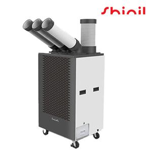 신일 3구 자바라 8L 이동식에어컨 SMA-PC5800G / 실외기없는 공장형 공업용 업소용 산업용 창고