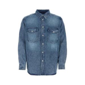 Isabel Marant 긴소매 버튼업 데님 셔츠 CH0102HBB1H07H 30LU TP944278485