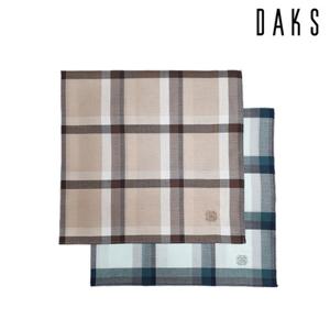 [닥스(손수건)]체크 손수건 DDU2203