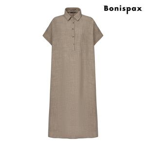 [보니스팍스]스탠다드 카라 롱원피스(XP3OW001L0)