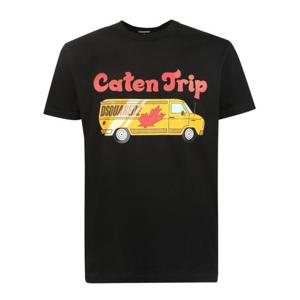 디스퀘어드2 반팔 티셔츠 S74GD1035 S23009 900 Black