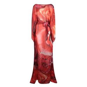 로베르토 카발리 롱 원피스 UKT180 CTN48 02000 Red
