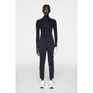 제이린드버그 FW 여성 레이 플리스 기모 트윌 골프 팬츠 네이비 GWPA12005