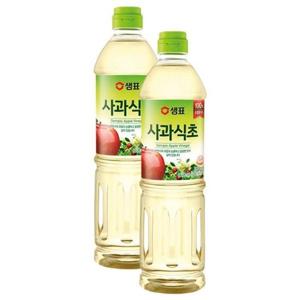 샘표 사과식초 900ml x2개