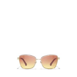 샤넬 선글라스 CH4289Q C41814 PALE GOLD