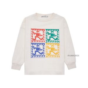 [보보쇼즈] FW25 아동 레인보우 미스터 티셔츠 B225AC020 199 (4-9)