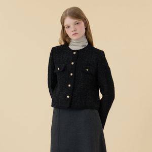 [케네스 레이디]라인 배색 트위드 울 자켓 (EWJKOK03)