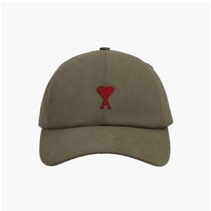 [아미(잡화)][AMI]아미 드 꾀흐 하트 로고 자수 볼캡(UCP116 AW0041 0953)