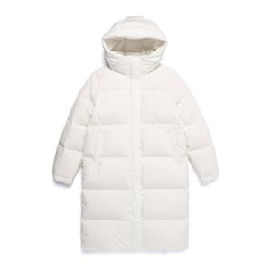 내셔널지오그래픽 N254WDW861 여성 카프라 롱기장 덕다운 점퍼 O/WHITE