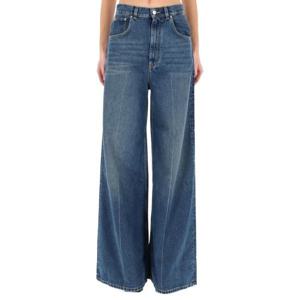 스텔라 맥카트니 스트레이트 팬츠 6D0274 3SQH374083 BLUE
