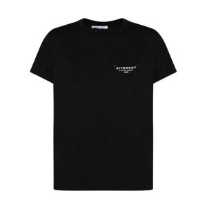 지방시 반팔 티셔츠 BW70FJP 75N 001 Black
