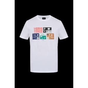25FW 폴스미스 T 셔츠 with 컬러풀 프린트 M2R011RTP525801 TP565317251
