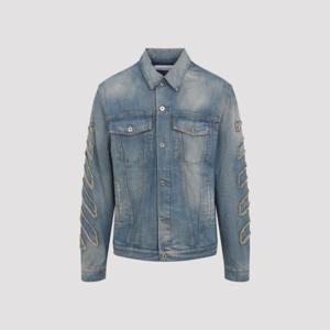 오프화이트 긴팔 셔츠 OMYE09B F25DEN0014141 DENIM