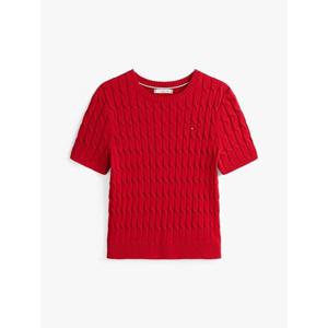 타미힐피거 스웨터 WW45656 XLD MEDIUM RED DOM