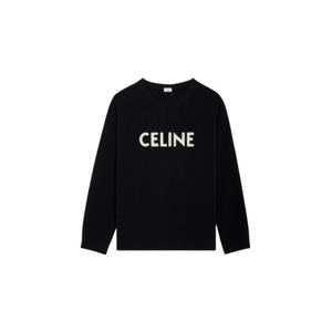 Celine셀린느 오버사이즈 스웨터 립드 울 블랙 2A19R423P-38NO