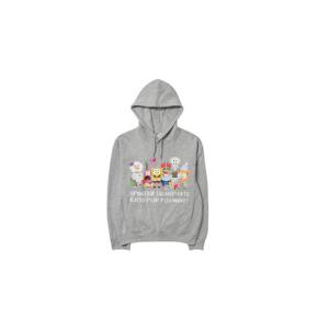 Uniqlo유니클로 UT x CPFM x 스폰지밥 스웨트 풀 파카 A 그레이   KR 476551-03