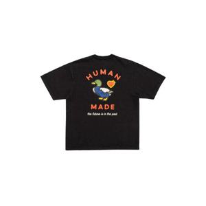Human Made휴먼 메이드 그래픽 티셔츠  1 블랙 HM28TE002