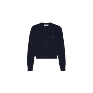 Maison Kitsune메종 키츠네 볼드 폭스 헤드 패치 레귤러 가디건 잉크 블루 MW00508KT1036-P476