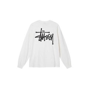 Stussy스투시 베이직 스투시 피그먼트 다이드 롱슬리브 티셔츠 내츄럴 2022 1994838