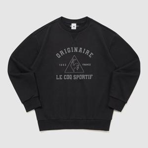 [르꼬끄] 유니 빅 그래픽 루즈핏 맨투맨 QR123LFS21 QR123LFS21