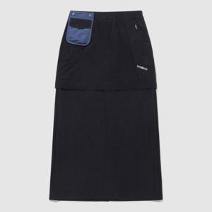 엄브로반바지 PQA UQ122CSK12-BLK 웨이파인더 우먼스 배색 트랜스폼 스커트 / BLACK