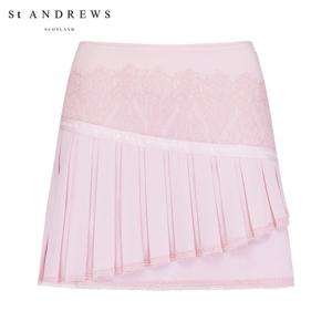 [세인트앤드류스] 여성 플로럴 레이스 플리츠 큐롯스커트 821F2PC501_PK