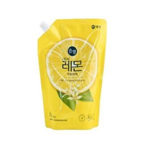 순샘 레몬 1L 리필 순샘 레몬 주방세제 구연산 뽀드득 상큼한 레몬향