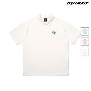 [다이나핏] (택가 99,000원) 오프화이트 남성 NEWTON (뉴튼) 폴로 티셔츠 YMM23213W3
