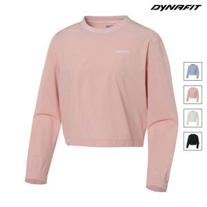 [다이나핏] (택가 109,000원) 라이트핑크 여성 NEO PISTE (네오 피스테) 크롭 맨투맨 YWM23203P1