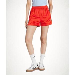 아디다스 ADIDAS 핀스트라이프 새틴 숏 팬츠 - 볼드오렌지 KD2286 1533657
