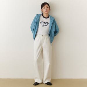 [마리끌레르] [정가99,000원] 세미와이드핏 데님 팬츠(MAGADP03MWH)