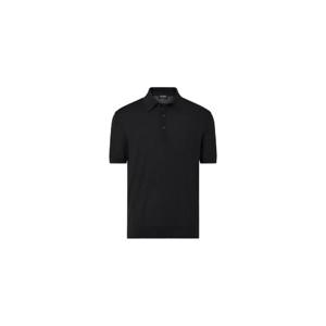 26 SS Zegna 블랙 폴로 셔츠 UH15M9A3POL TP450534441