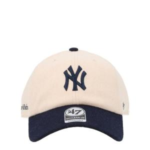 스포티앤리치 모자 AC060610675WH63 ECRUDARKNAVY BEIGE