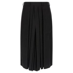 요지 야마모토 스트레이트 팬츠 HKP12500BLACK1
