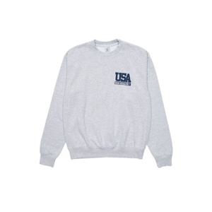 스포티앤리치 팀 USA 크루넥 헤더 그레이 CR883HG