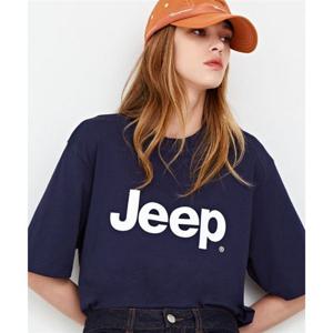 지프 JEEP [190g] 빅 로고 반팔 티셔츠 (JR5TSU091NA)