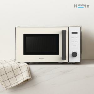 하츠 20L 회전형 소형 전자레인지 크림베이지 CSM-4401G