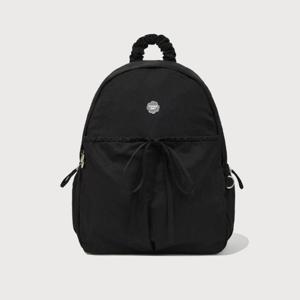 M 커버낫백팩 CQK CO2606BP75-BK [26SS] 우먼 클로버하트 셔링 나일론 백팩 블랙