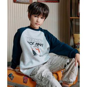 지프 JEEPKIDS 스노우맨 투톤 맨투맨(KQ5TSU813MI)