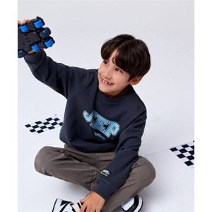 지프 JEEPKIDS 체로키 빅로고 맨투맨 (KP5TSU802DG)