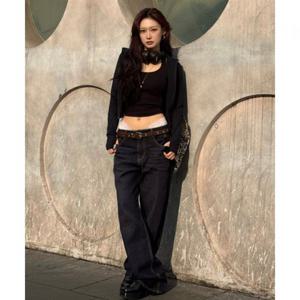 지프 JEEP 클래식 논페이드 와이드 데님팬츠 (JR5DPU501ID)